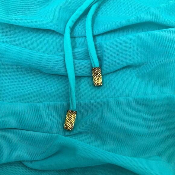 Ralph Lauren Shirred Bandeau Swimsuit - Picture 5 of 6